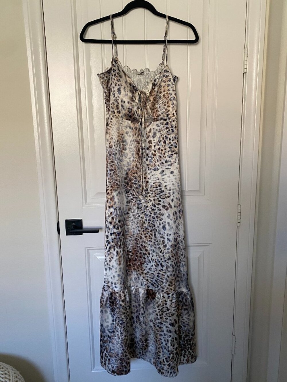 Lola & Sophie | Neutral Cheetah Maxi Dress